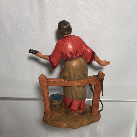 Fontanini Brand VTG Italy Roman 54035 Nativity Figure Abda 5" - Picture 3 of 6